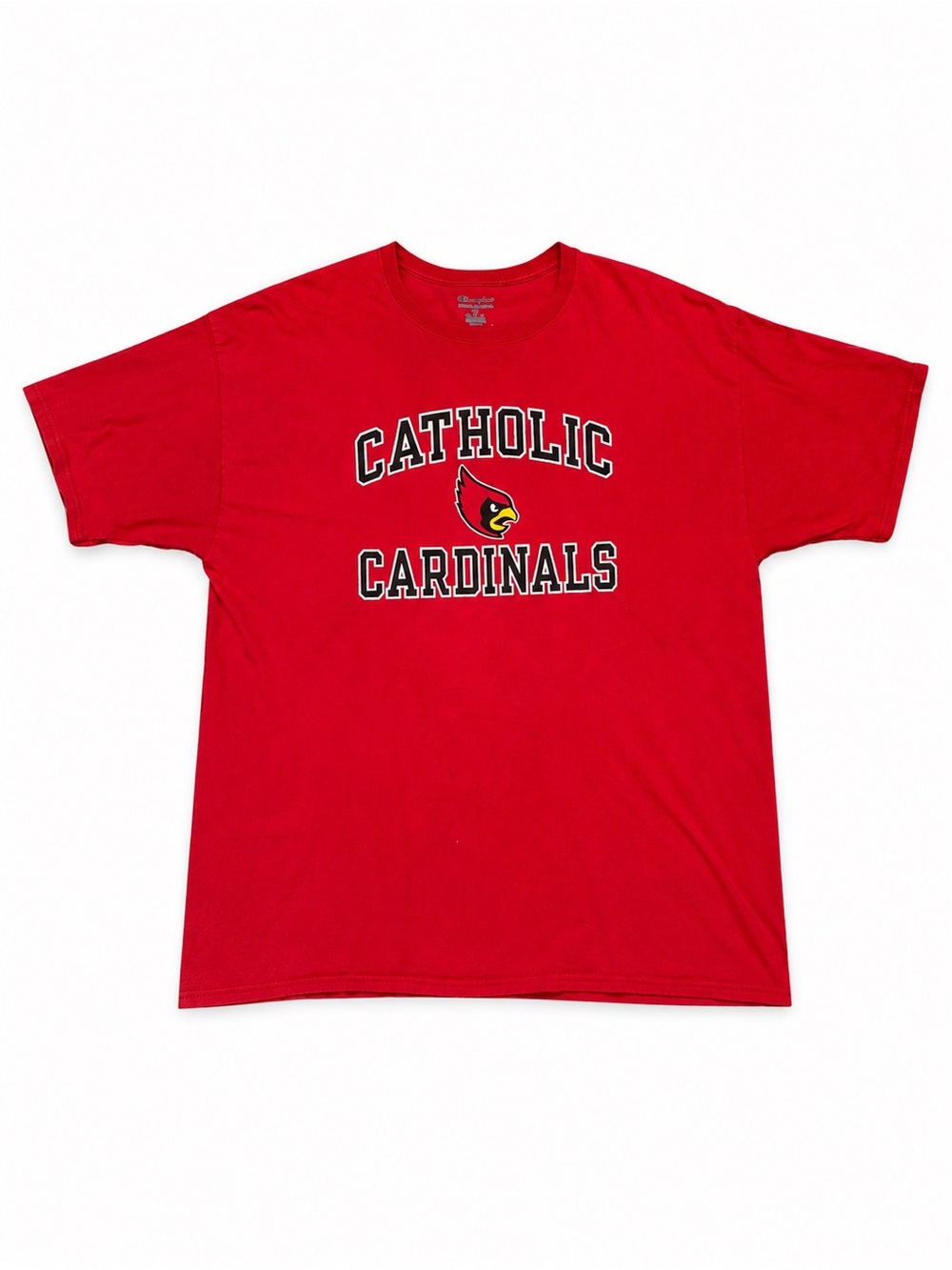 Champion Red Graphic Logo T-Shirt